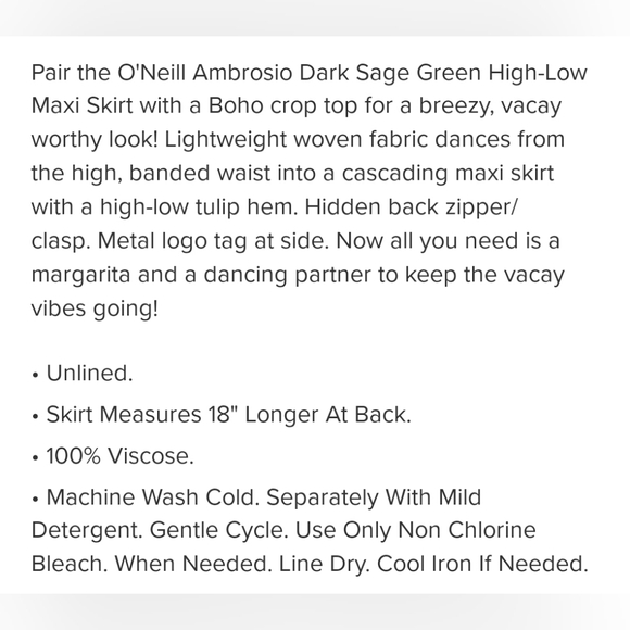 Lulus Ambrosio High Low Maxi Skirt in Dark Sage Green - Picture 6 of 7